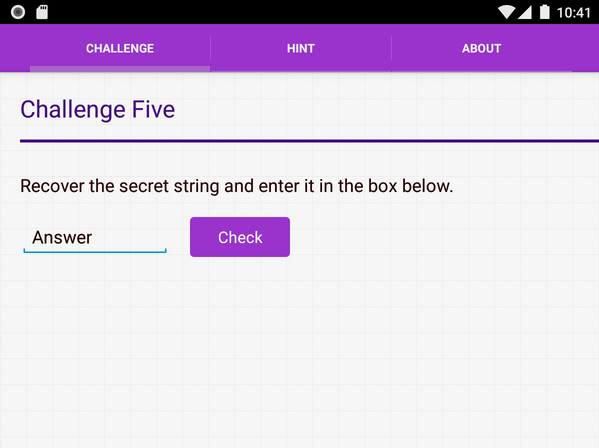 Reoky Android Crackme Challenge Five Solution